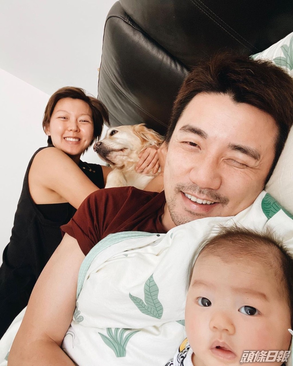 Inez笑言不掛住老公，因父女如餅印，見囡囡如見洪永城。